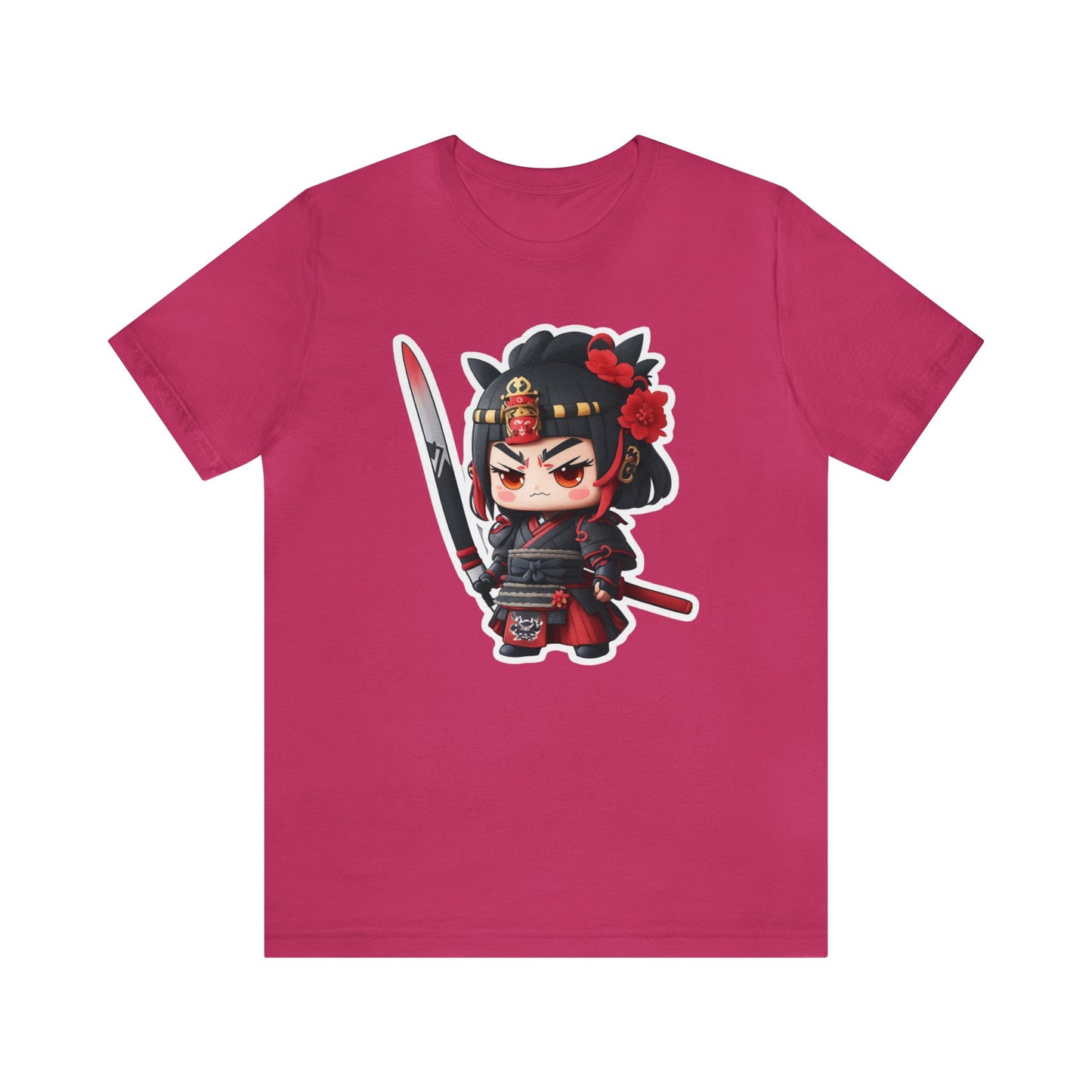 Samurai T-Shirt017 - Unisex Jersey Short Sleeve Tee