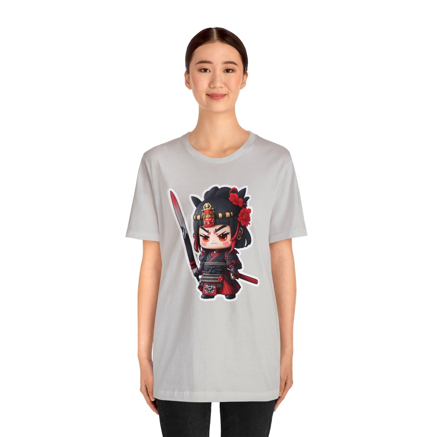 Samurai T-Shirt017 - Unisex Jersey Short Sleeve Tee