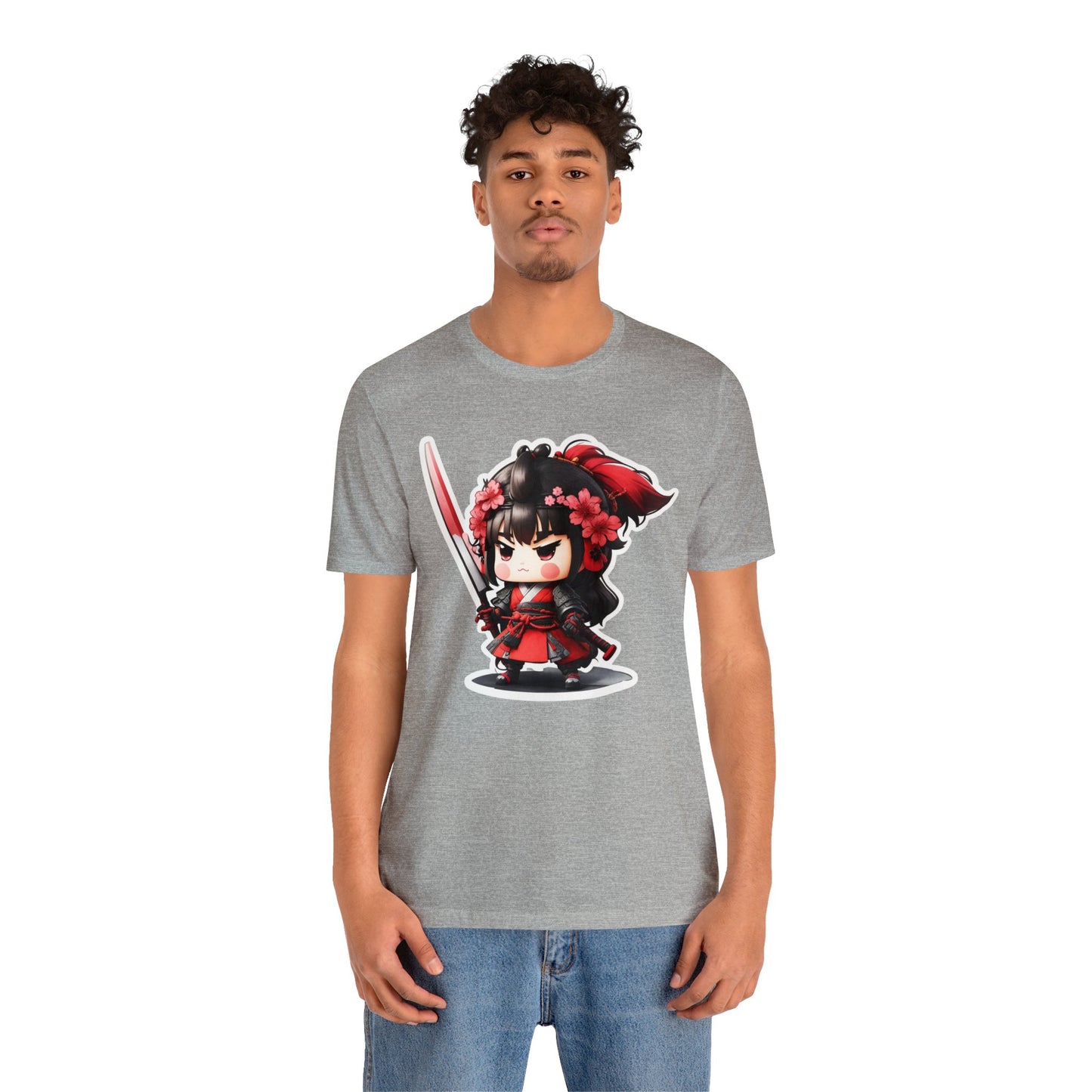 Samurai T-Shirt019 - Unisex Jersey Short Sleeve Tee