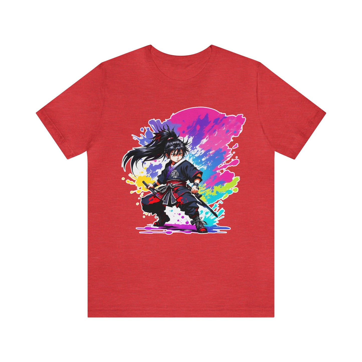 Samurai T-Shirt016 - Unisex Jersey Short Sleeve Tee