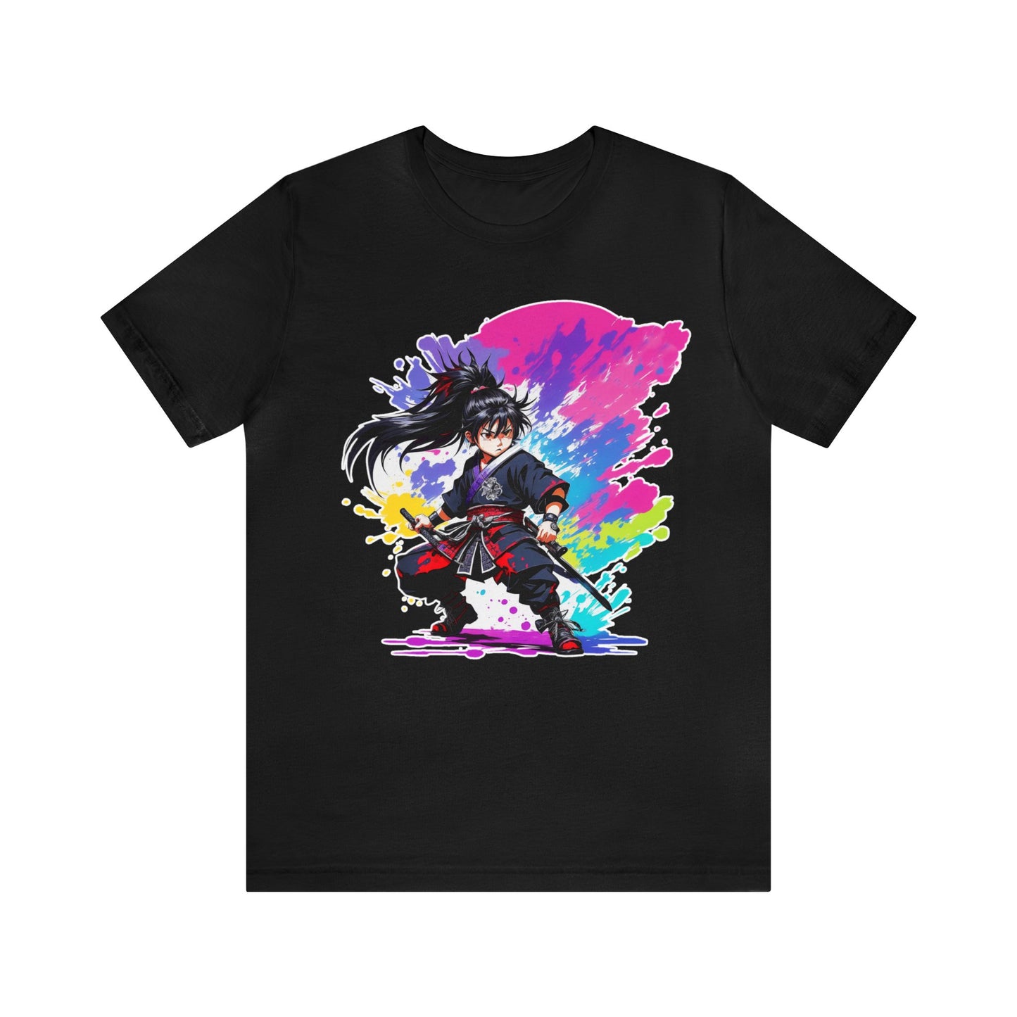 Samurai T-Shirt016 - Unisex Jersey Short Sleeve Tee