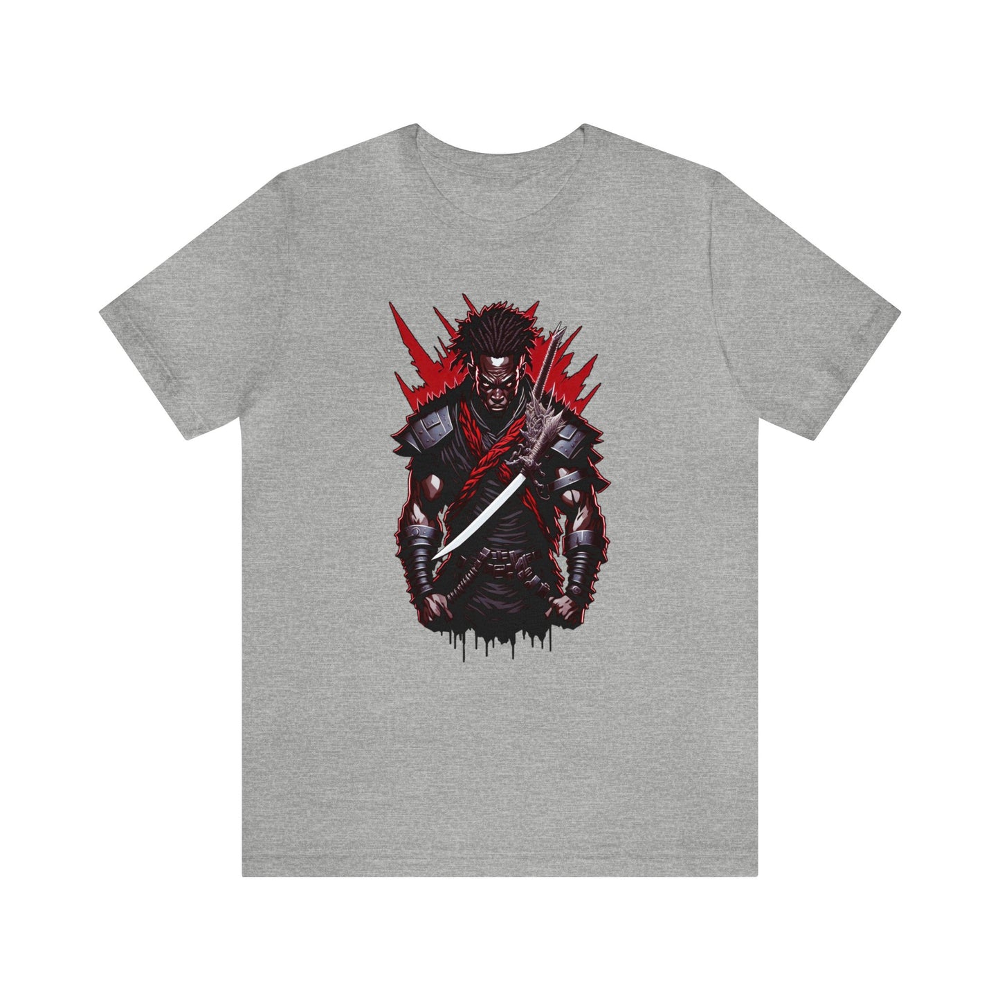 Samurai T-Shirt012 - Unisex Jersey Short Sleeve Tee