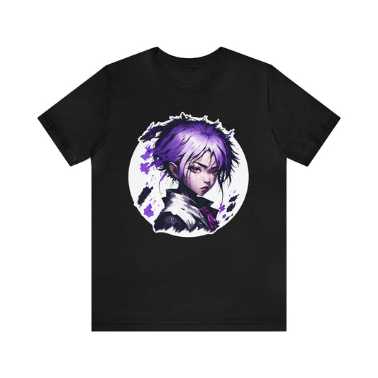 Circle Samurai T-Shirt001 - Unisex Jersey Short Sleeve Tee