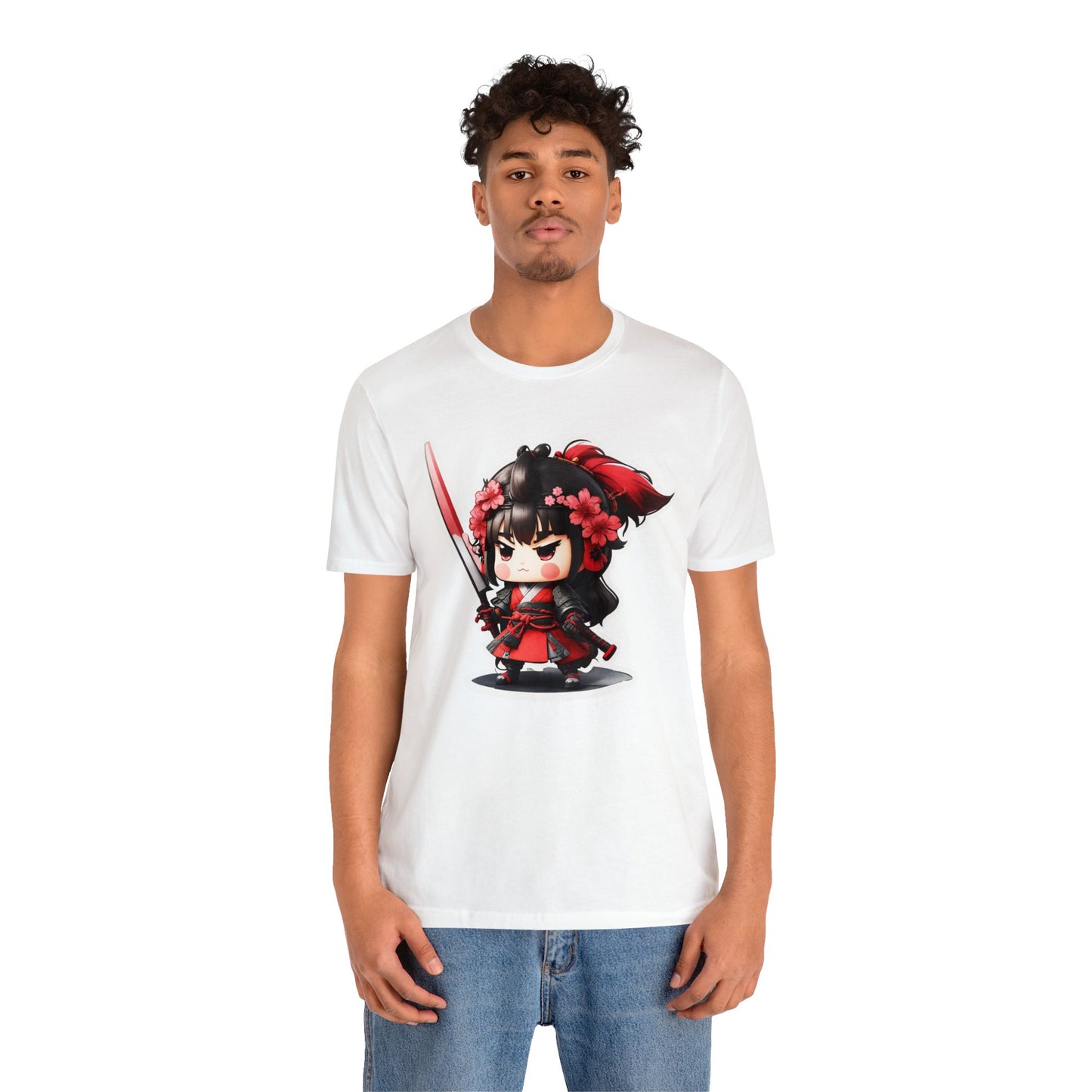 Samurai T-Shirt019 - Unisex Jersey Short Sleeve Tee