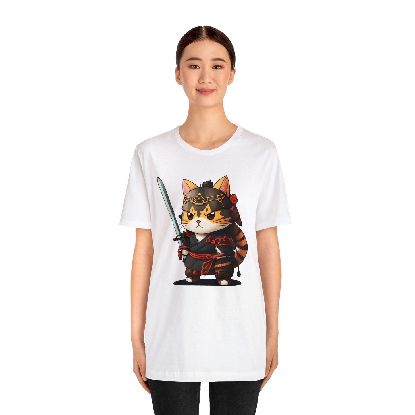 Samurai T-Shirt021 - Unisex Jersey Short Sleeve Tee