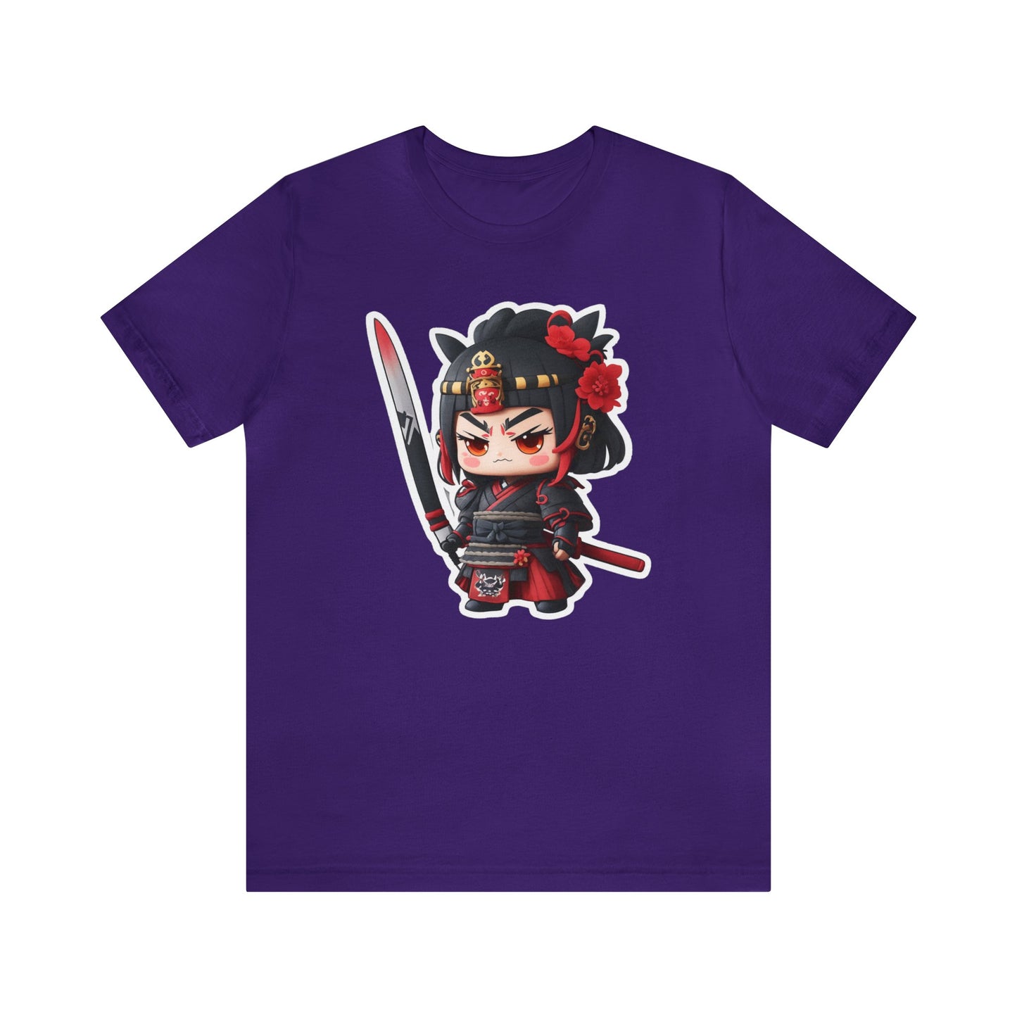 Samurai T-Shirt017 - Unisex Jersey Short Sleeve Tee