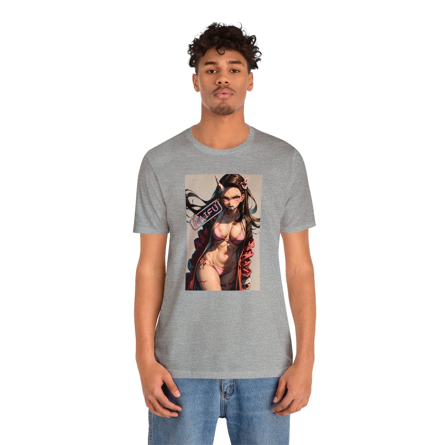 Waifu T-Shirt004 - Unisex Jersey Short Sleeve Tee