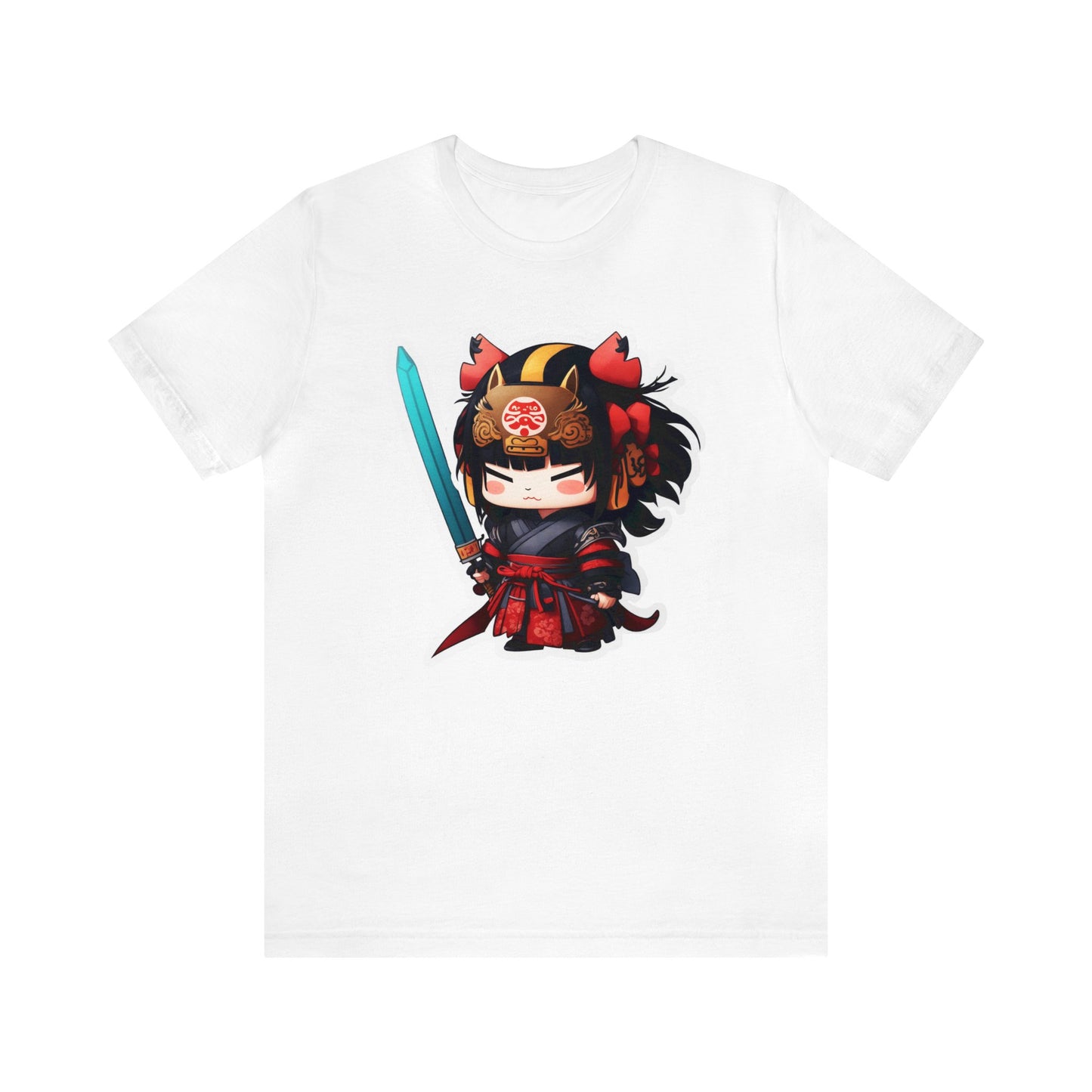 Samurai T-Shirt018 - Unisex Jersey Short Sleeve Tee