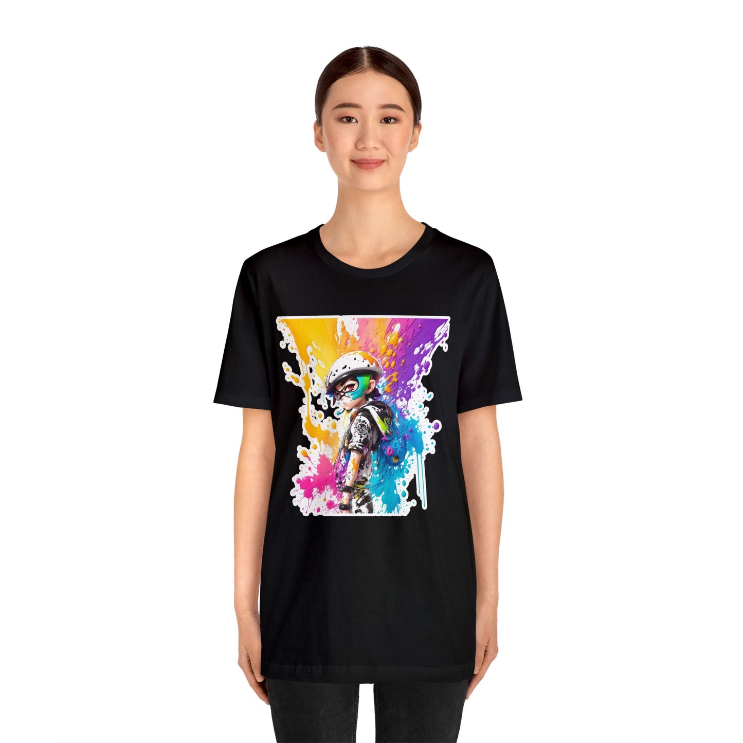 SplatArt009 - Unisex Jersey Short Sleeve Tee