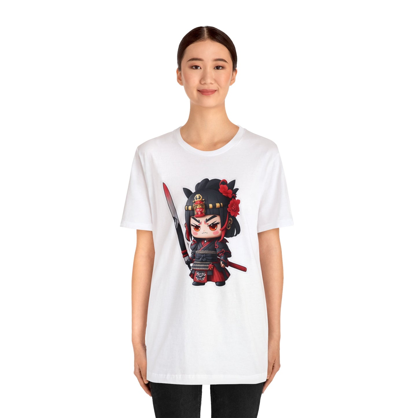 Samurai T-Shirt017 - Unisex Jersey Short Sleeve Tee