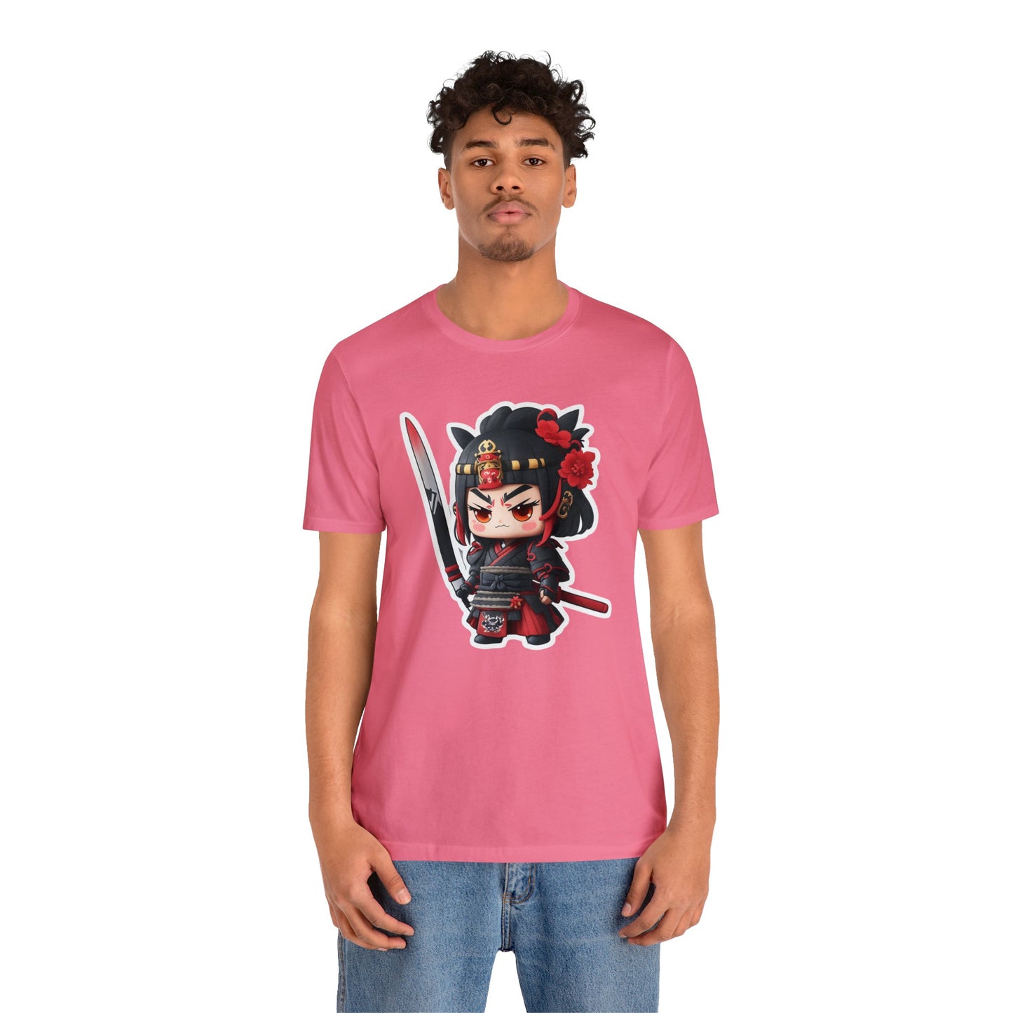 Samurai T-Shirt017 - Unisex Jersey Short Sleeve Tee