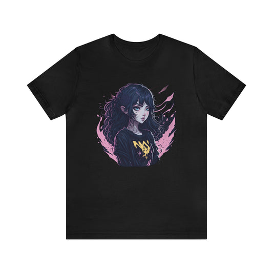 Emo girl004 -  Unisex Jersey Short Sleeve Tee