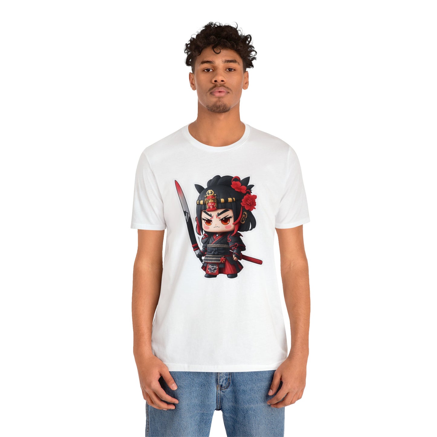 Samurai T-Shirt017 - Unisex Jersey Short Sleeve Tee