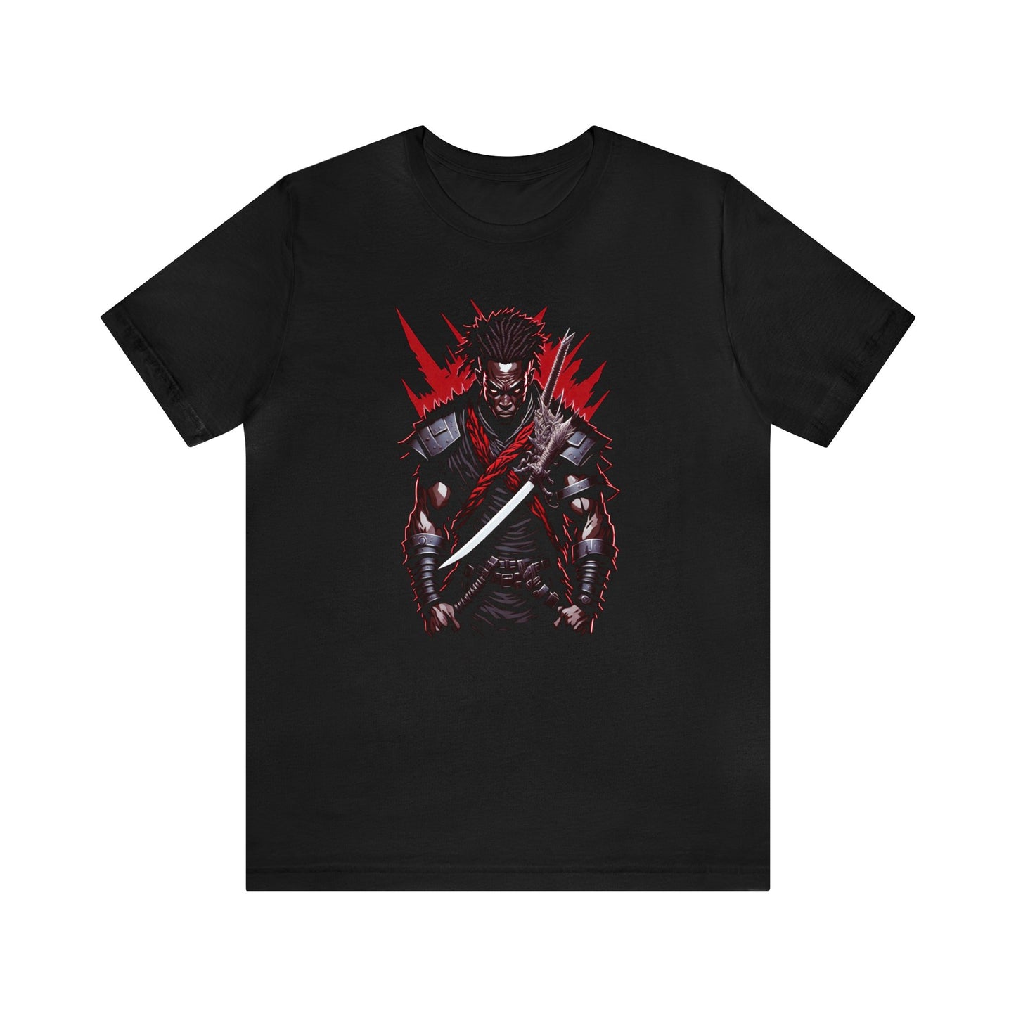 Samurai T-Shirt012 - Unisex Jersey Short Sleeve Tee