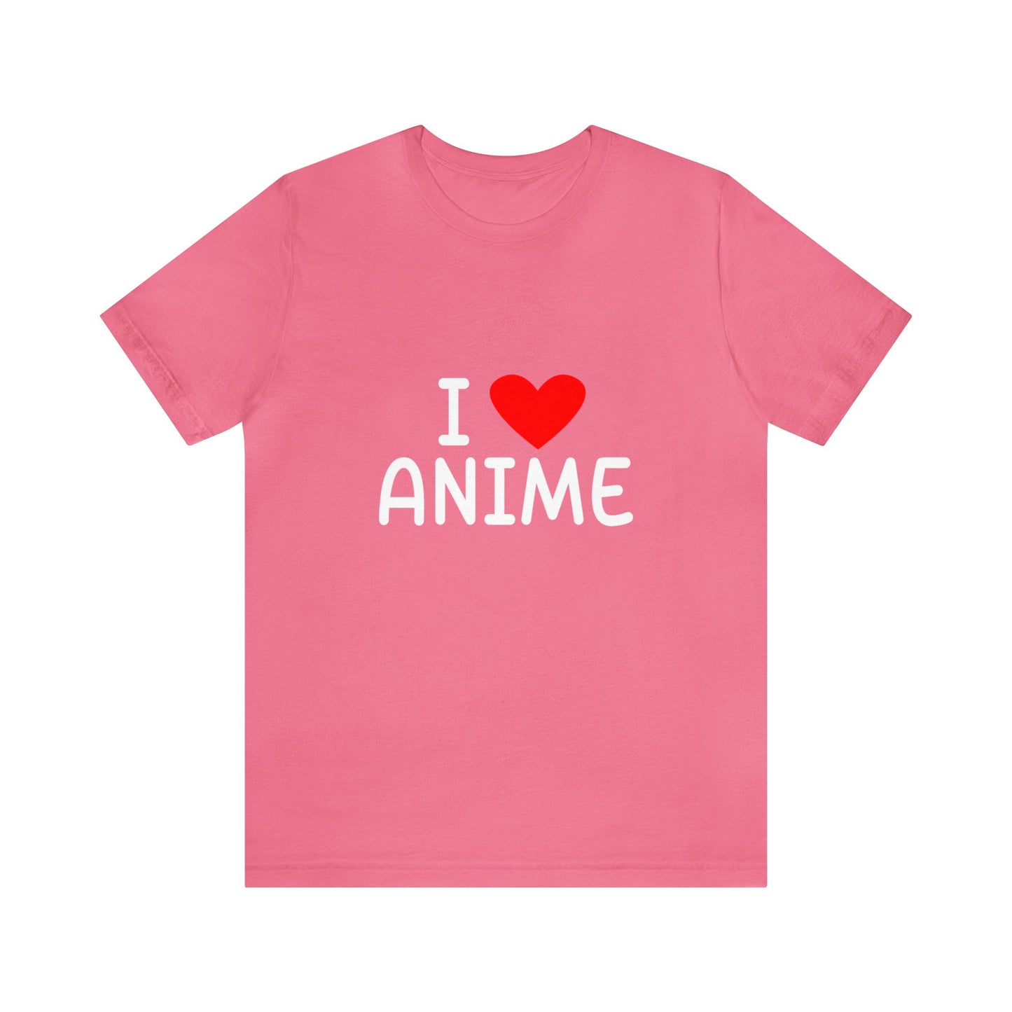 I <3 Anime T-Shirt002 - Unisex Jersey Short Sleeve Tee