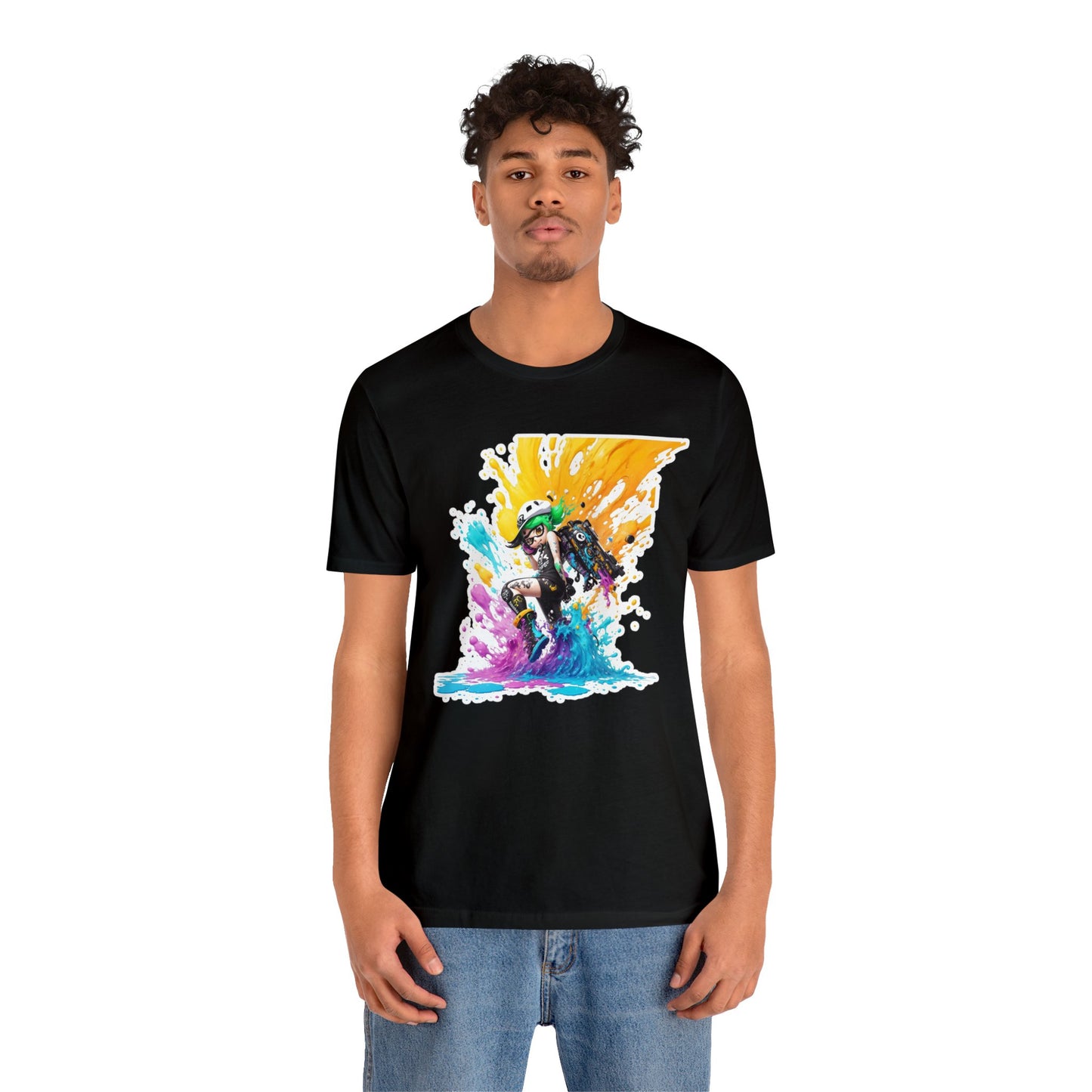 SplatArt008 - Unisex Jersey Short Sleeve Tee