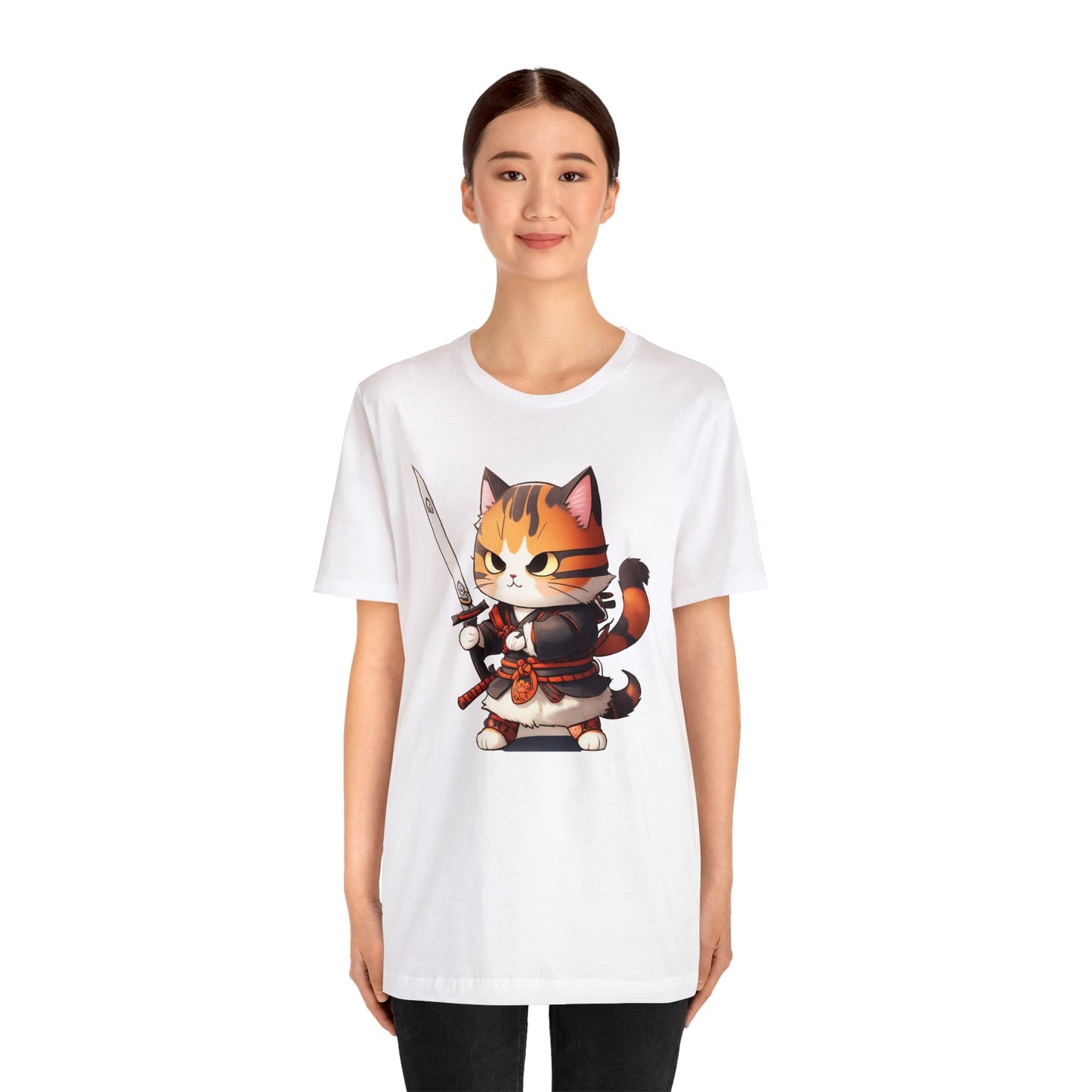 Samurai T-Shirt020 - Unisex Jersey Short Sleeve Tee