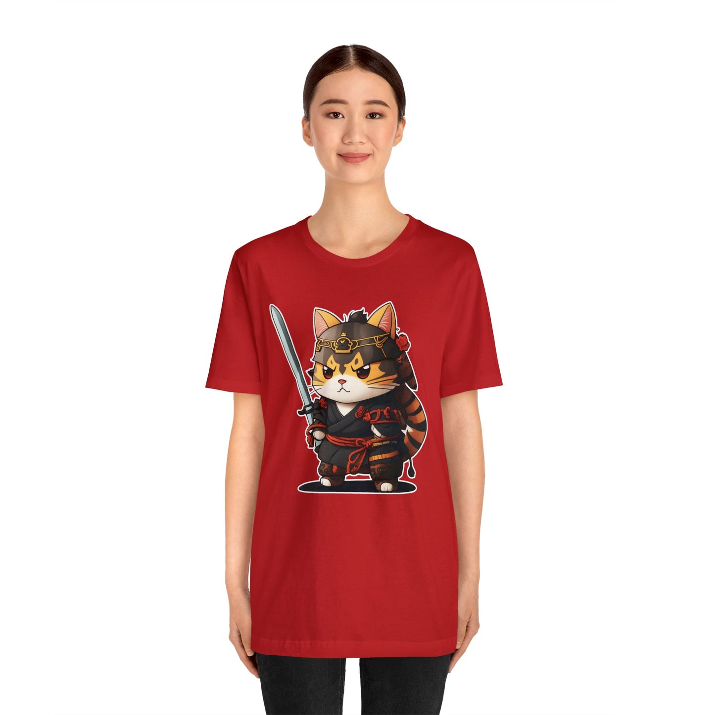 Samurai T-Shirt021 - Unisex Jersey Short Sleeve Tee