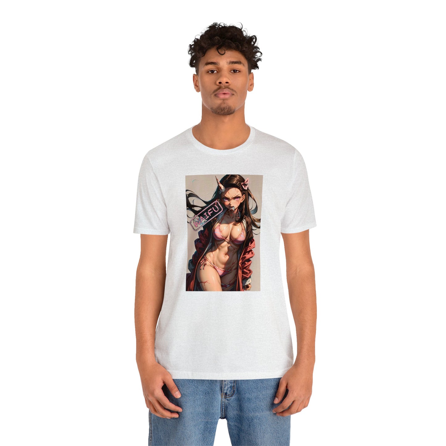 Waifu T-Shirt004 - Unisex Jersey Short Sleeve Tee