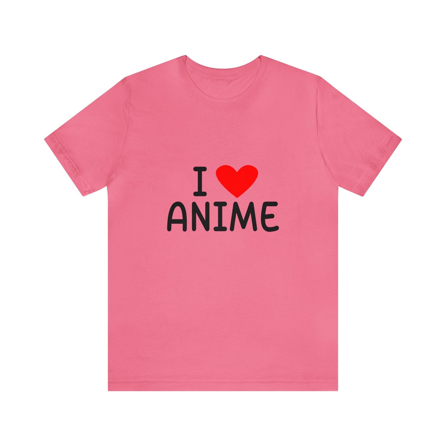 I <3 Anime T-Shirt001 - Unisex Jersey Short Sleeve Tee