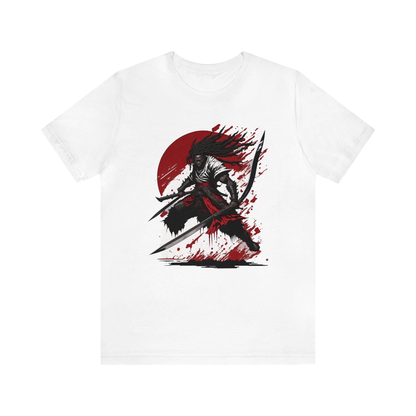 Samurai T-Shirt011 - Unisex Jersey Short Sleeve Tee