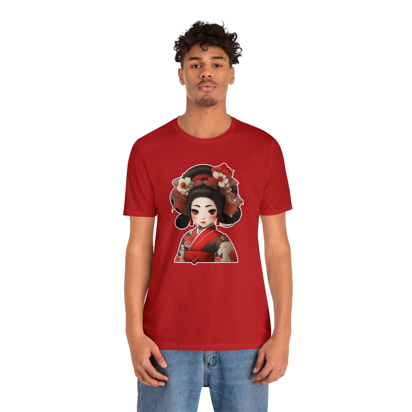 Samurai T-Shirt024 - Unisex Jersey Short Sleeve Tee