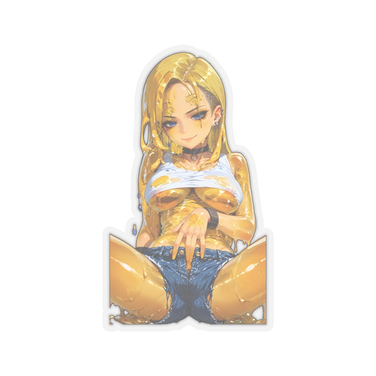 Window Decals040 - Slime Girl025 - Kiss-Cut Stickers