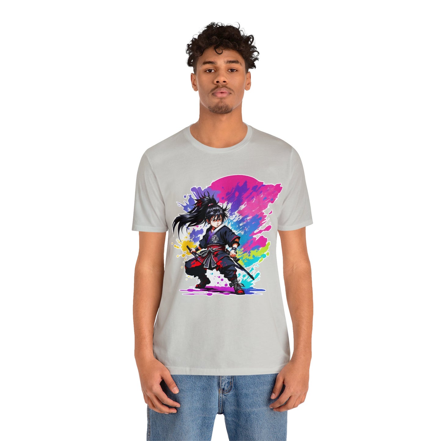 Samurai T-Shirt016 - Unisex Jersey Short Sleeve Tee