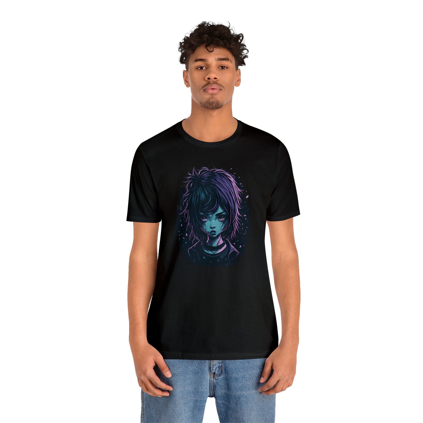 Emo girl001 - Unisex Jersey Short Sleeve Tee