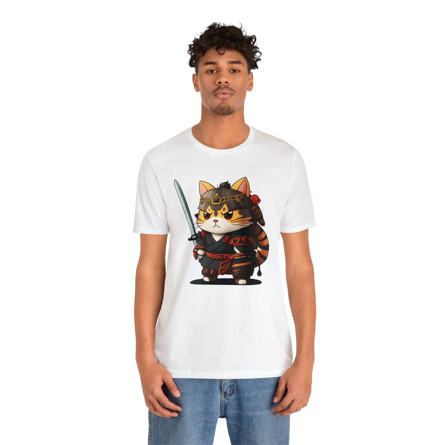 Samurai T-Shirt021 - Unisex Jersey Short Sleeve Tee