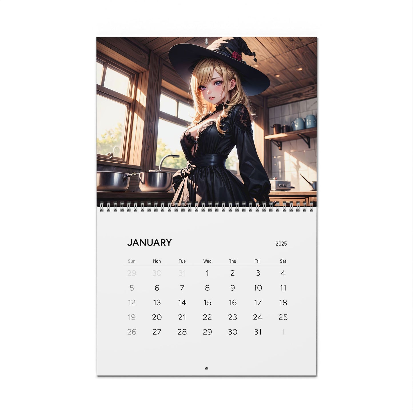 Anime Witch Wall Calendars (2025)