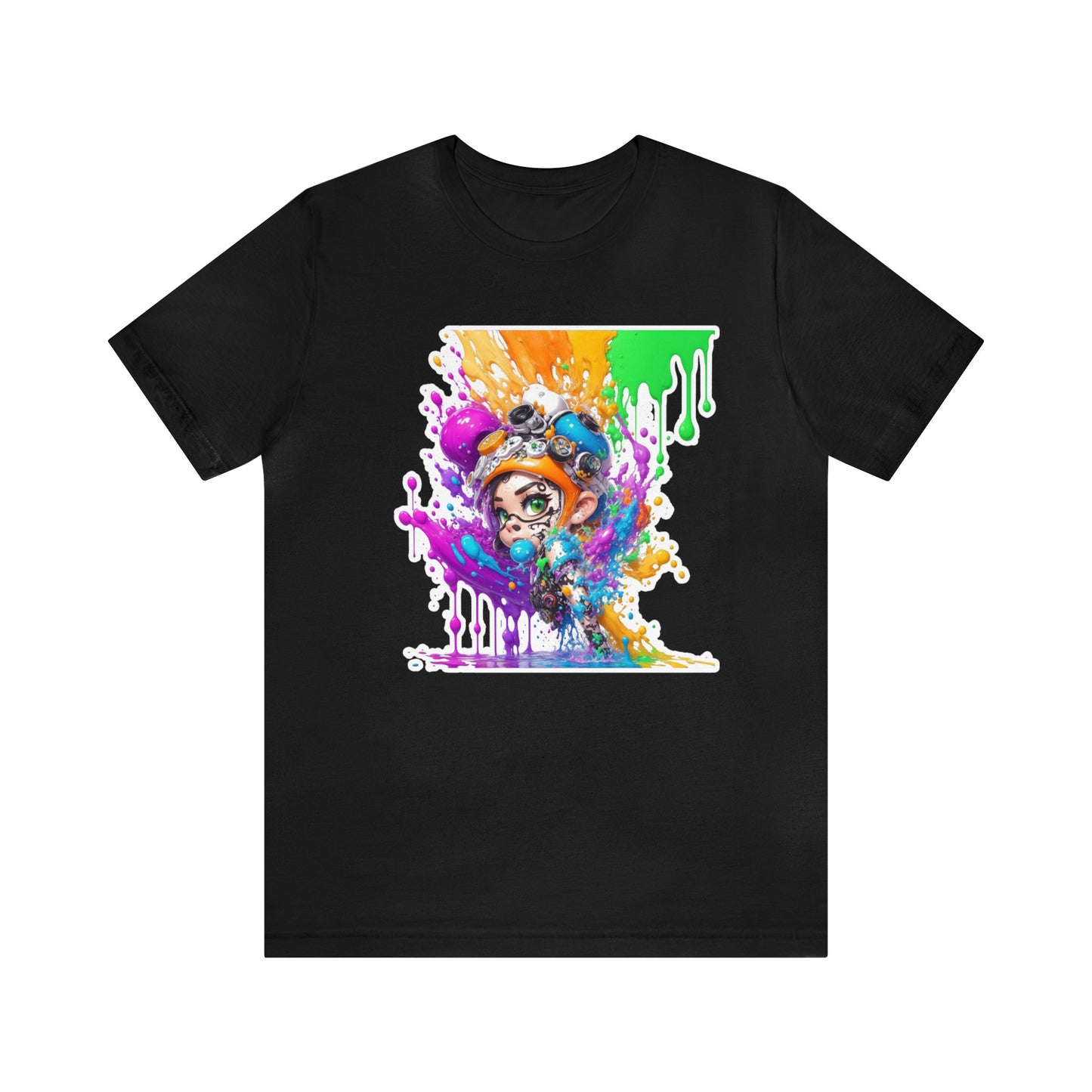 SplatArt006 - Unisex Jersey Short Sleeve Tee