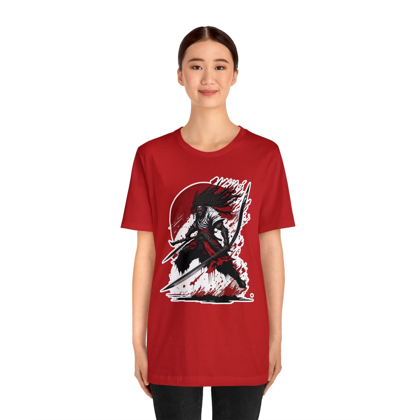 Samurai T-Shirt011 - Unisex Jersey Short Sleeve Tee