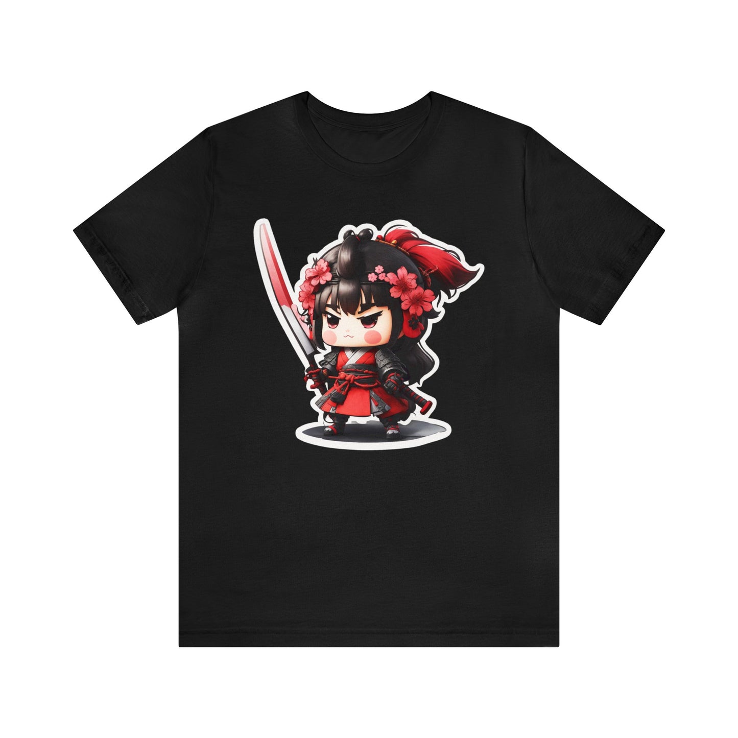 Samurai T-Shirt019 - Unisex Jersey Short Sleeve Tee