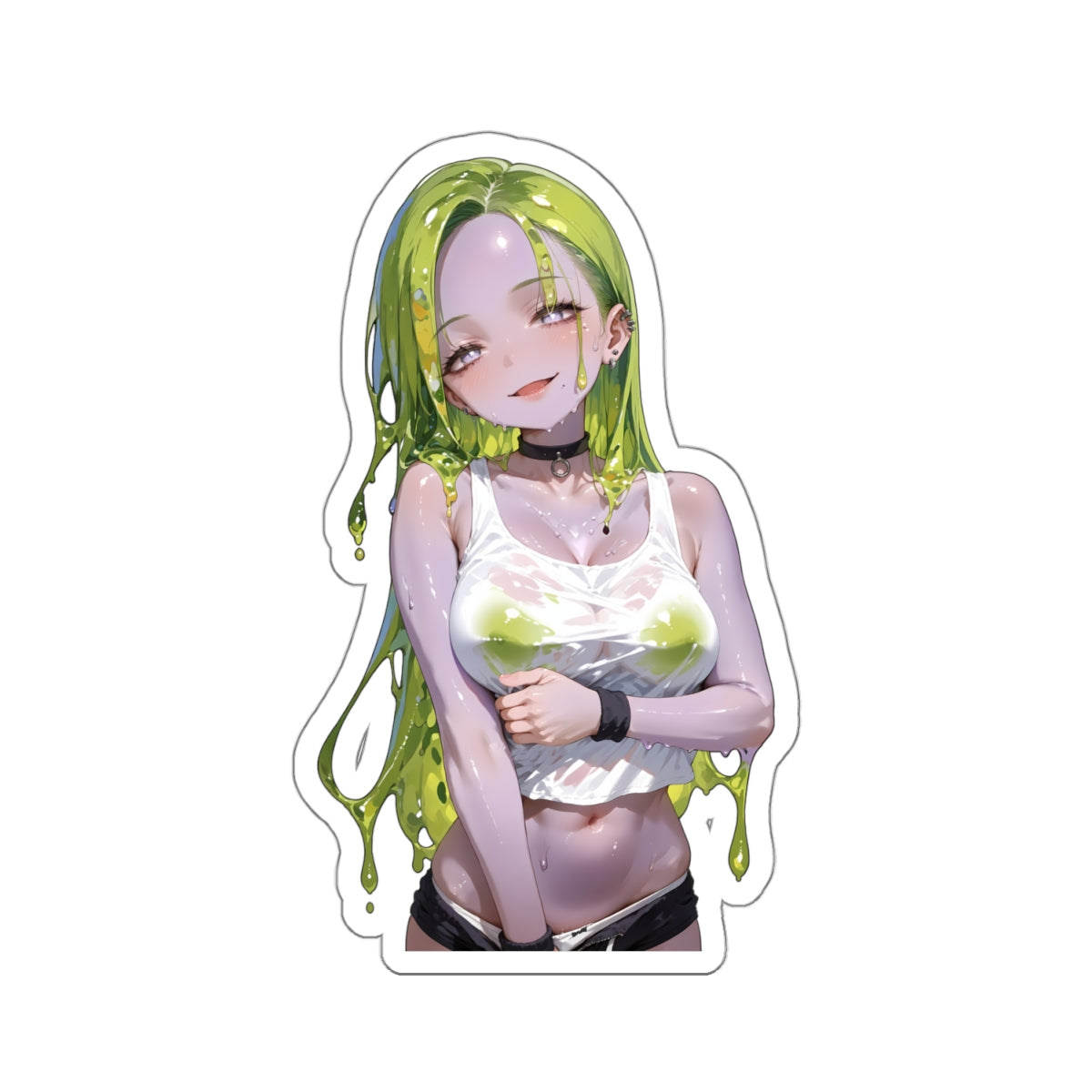 Window Decals036 - Slime Girl021 - Kiss-Cut Stickers