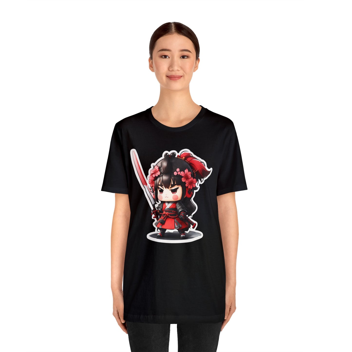 Samurai T-Shirt019 - Unisex Jersey Short Sleeve Tee