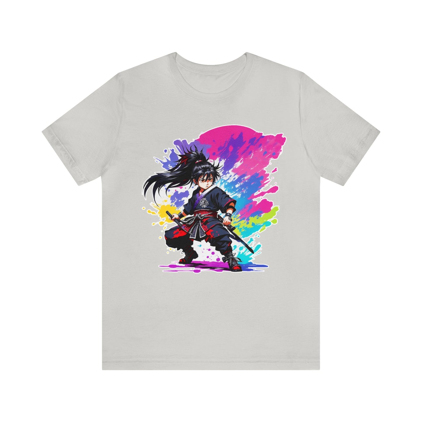 Samurai T-Shirt016 - Unisex Jersey Short Sleeve Tee