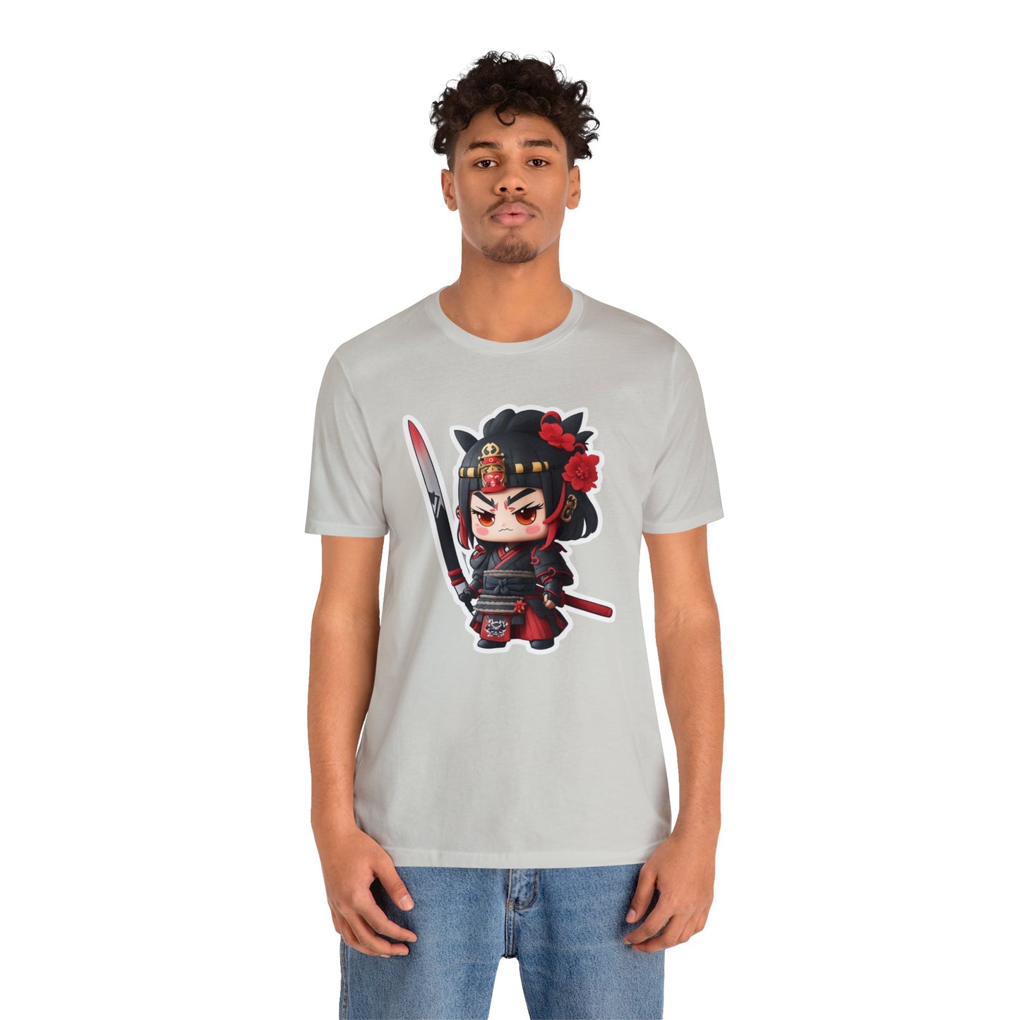 Samurai T-Shirt017 - Unisex Jersey Short Sleeve Tee