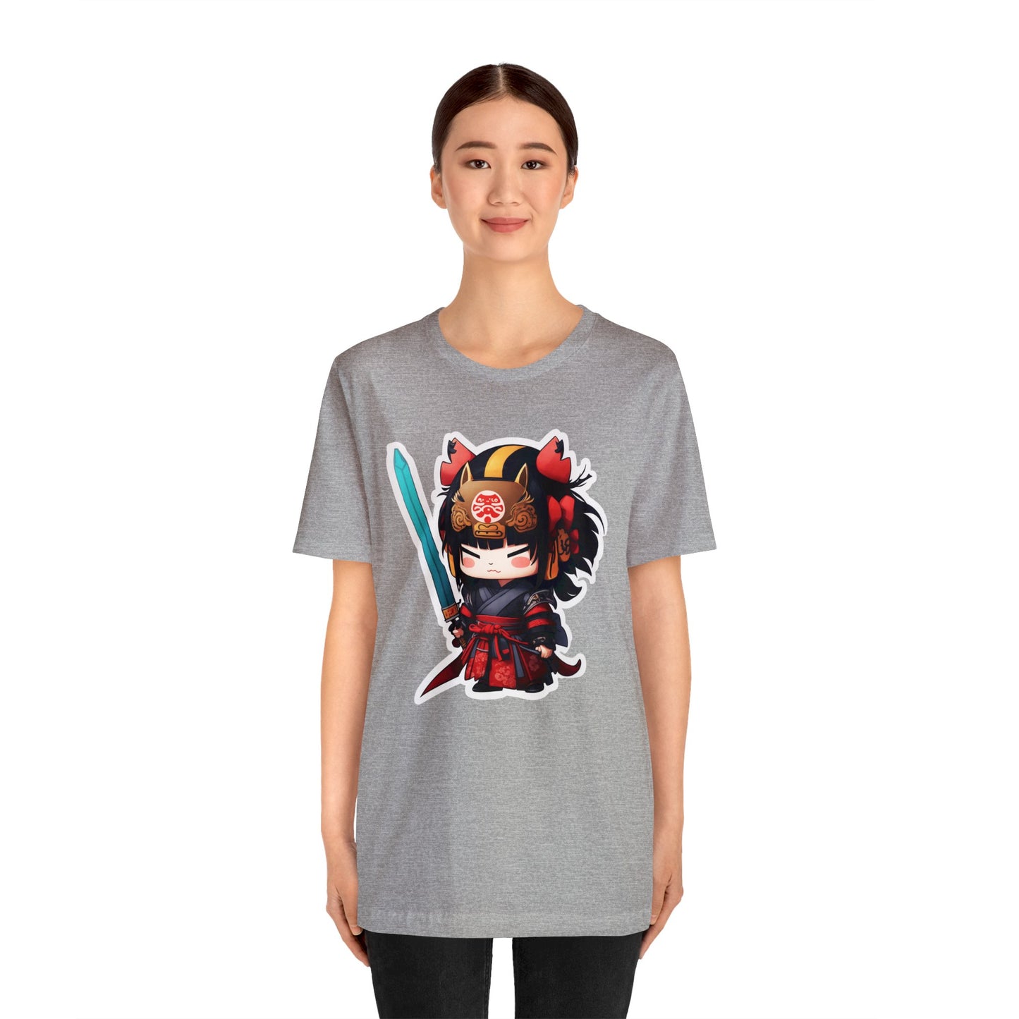 Samurai T-Shirt018 - Unisex Jersey Short Sleeve Tee