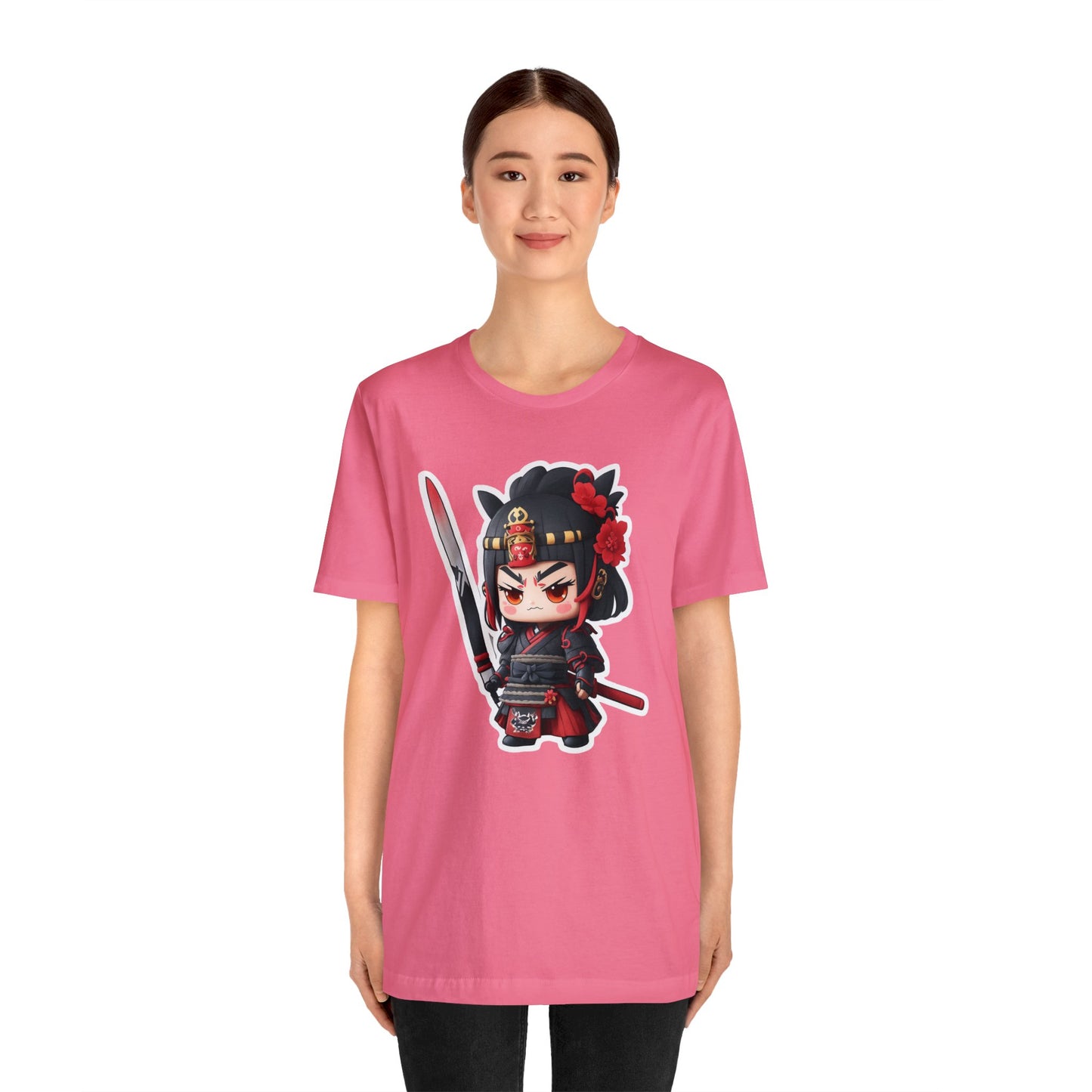 Samurai T-Shirt017 - Unisex Jersey Short Sleeve Tee