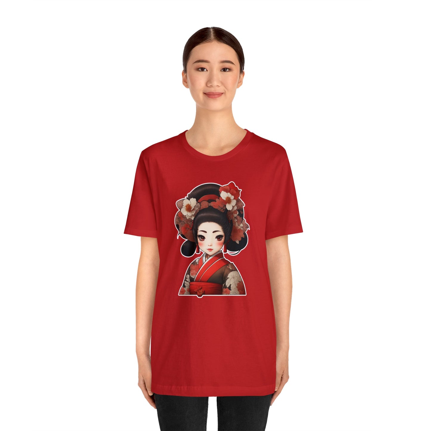 Samurai T-Shirt024 - Unisex Jersey Short Sleeve Tee