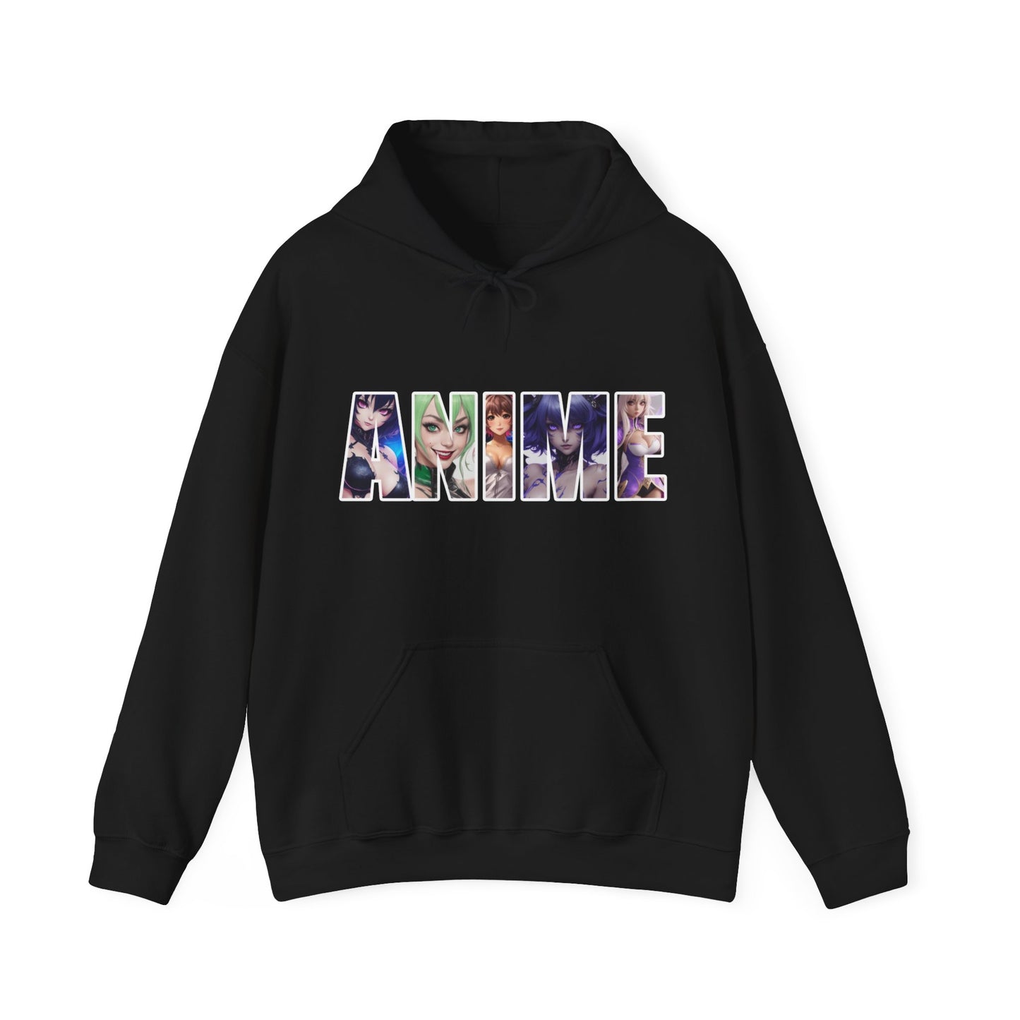 Anime Hoodie001 - Unisex Heavy Blend™ Hooded Sweatshirt - AdehnoryGifts