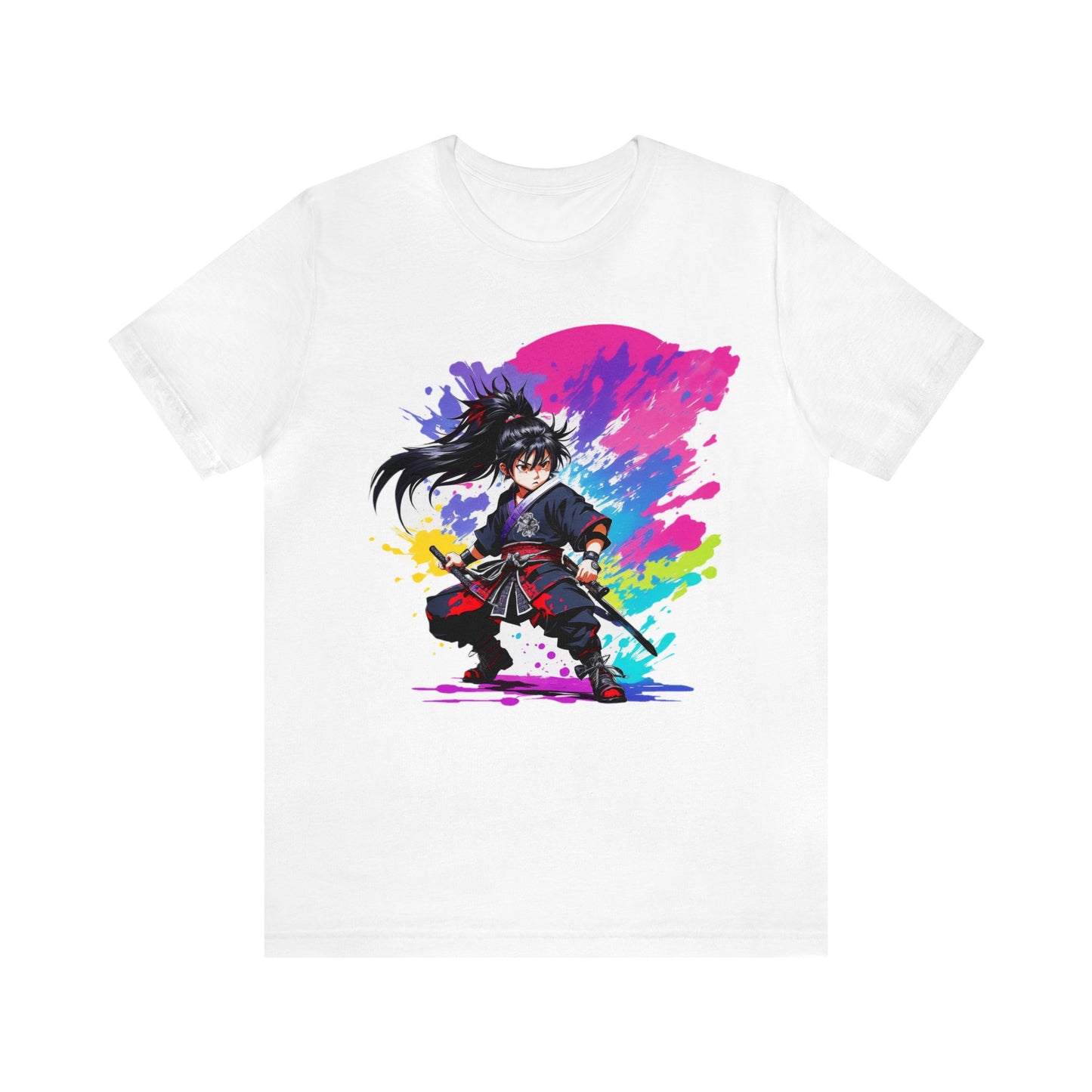 Samurai T-Shirt016 - Unisex Jersey Short Sleeve Tee