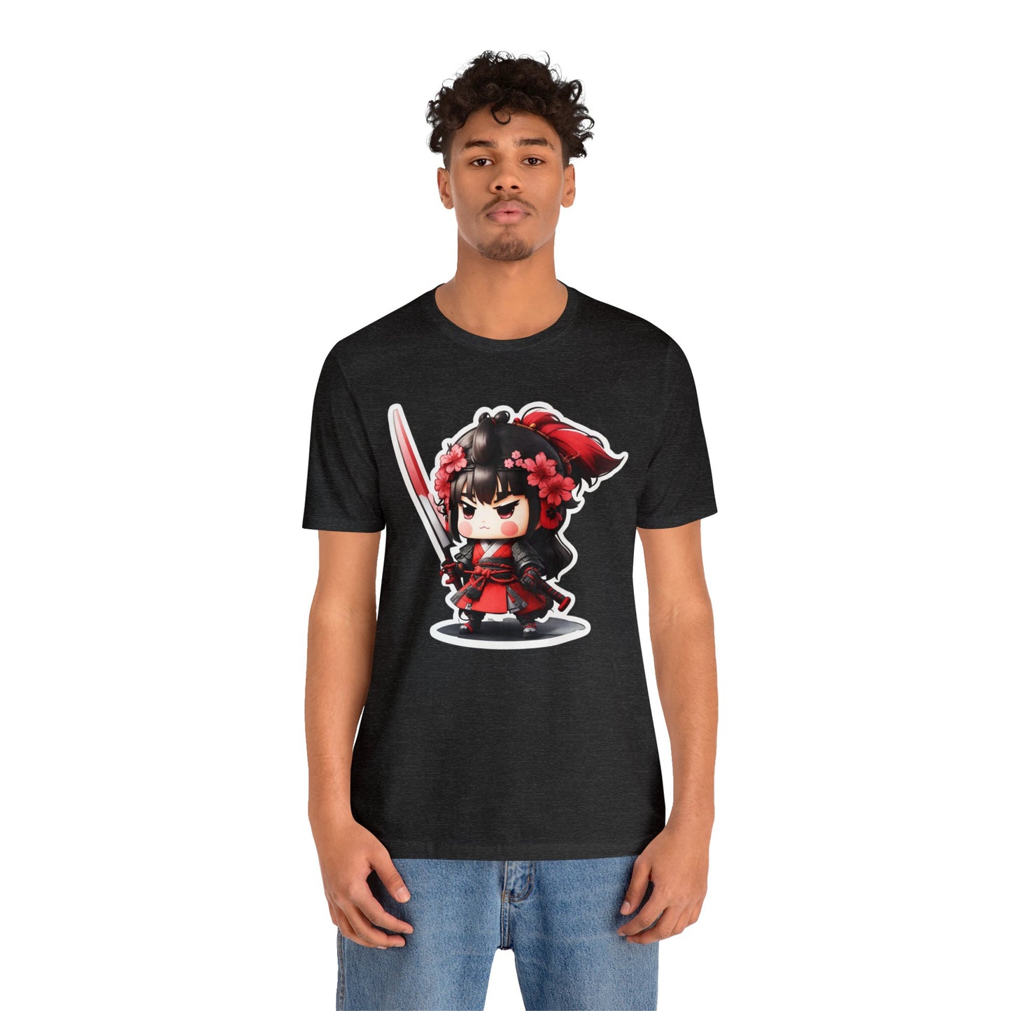 Samurai T-Shirt019 - Unisex Jersey Short Sleeve Tee