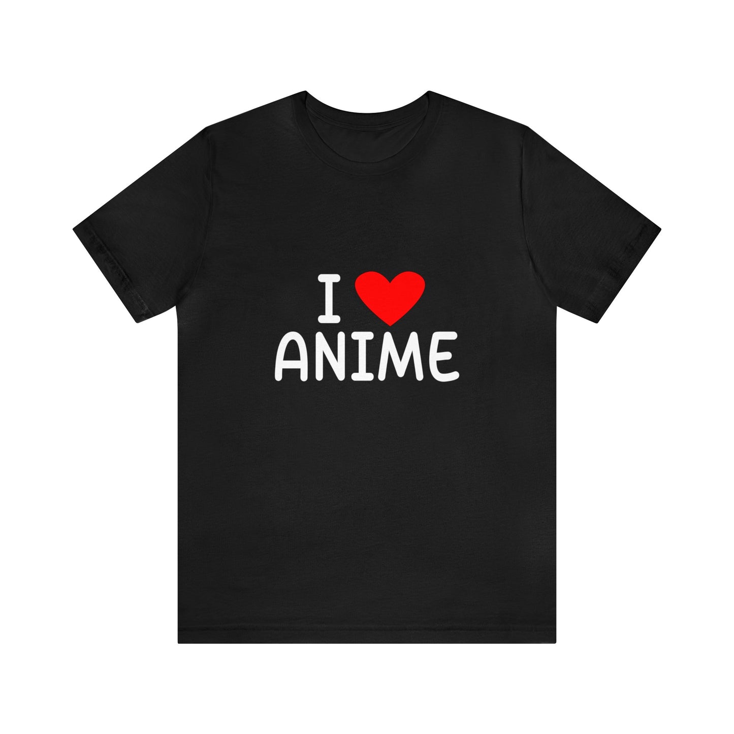 I <3 Anime T-Shirt002 - Unisex Jersey Short Sleeve Tee