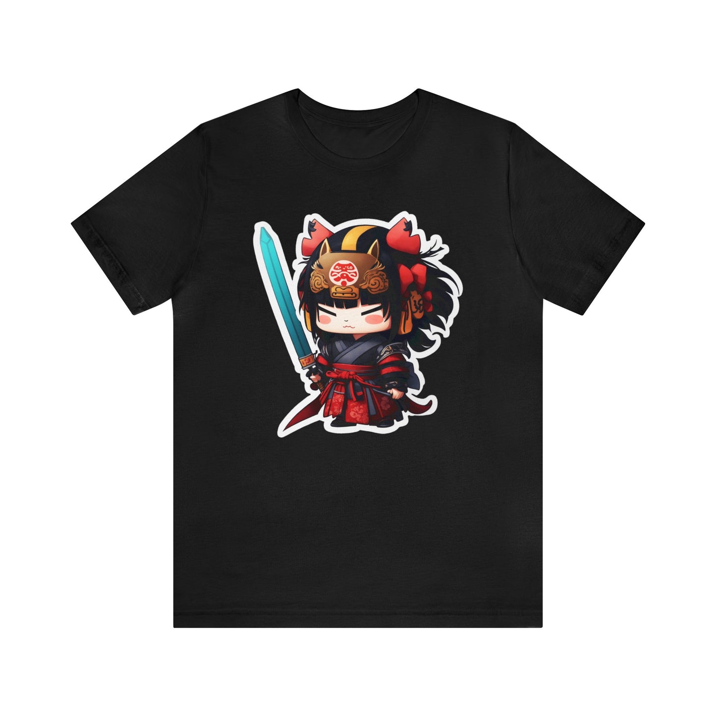 Samurai T-Shirt018 - Unisex Jersey Short Sleeve Tee