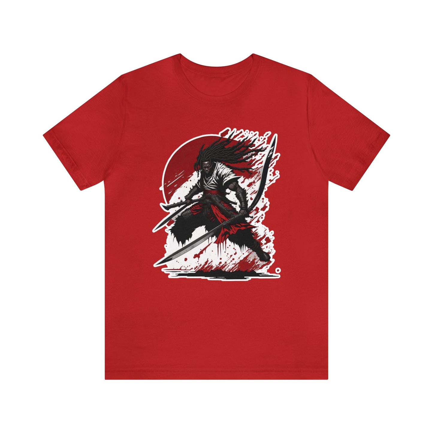 Samurai T-Shirt011 - Unisex Jersey Short Sleeve Tee