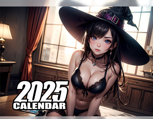 Anime Witch Wall Calendars (2025)